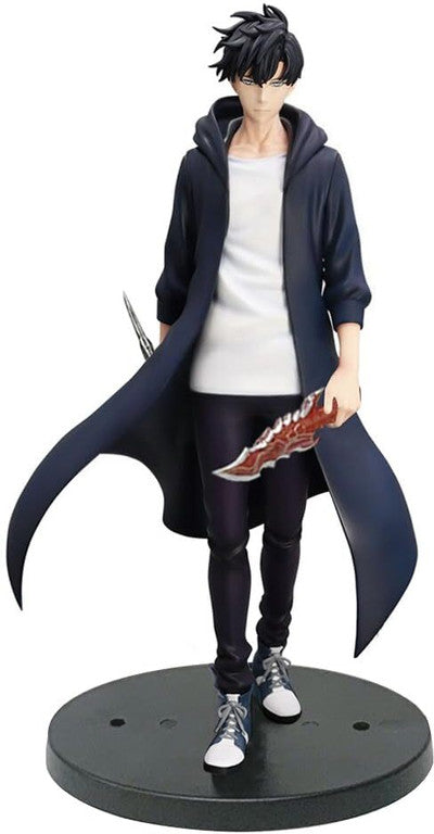 Ashiana Sung JinWoo Figure Standing Pose Anime Figure Desktop Collections Gift for Fans (21cm)